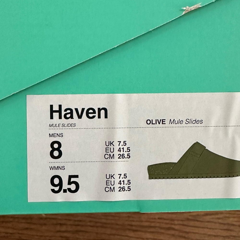 Portland Gear Haven Mule, Olive Green - Picture 5 of 5